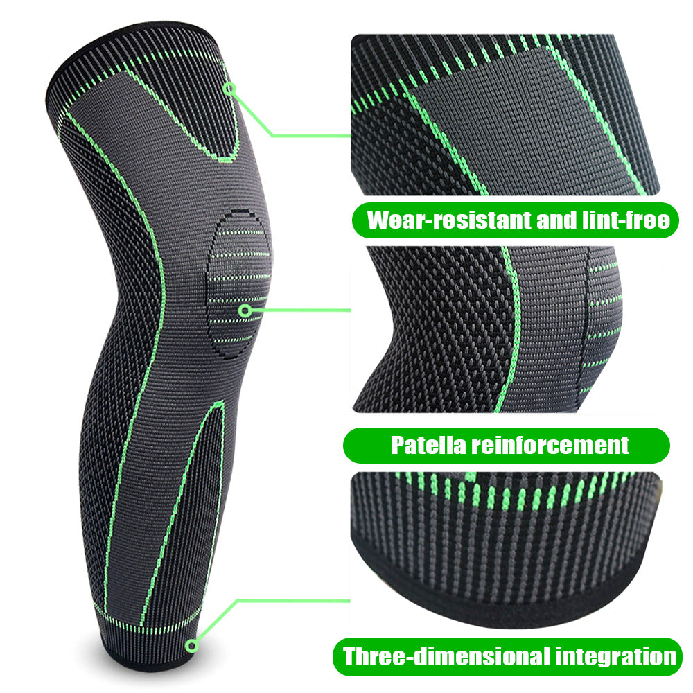1 Pair Breathable Compression Leg Sleeves
