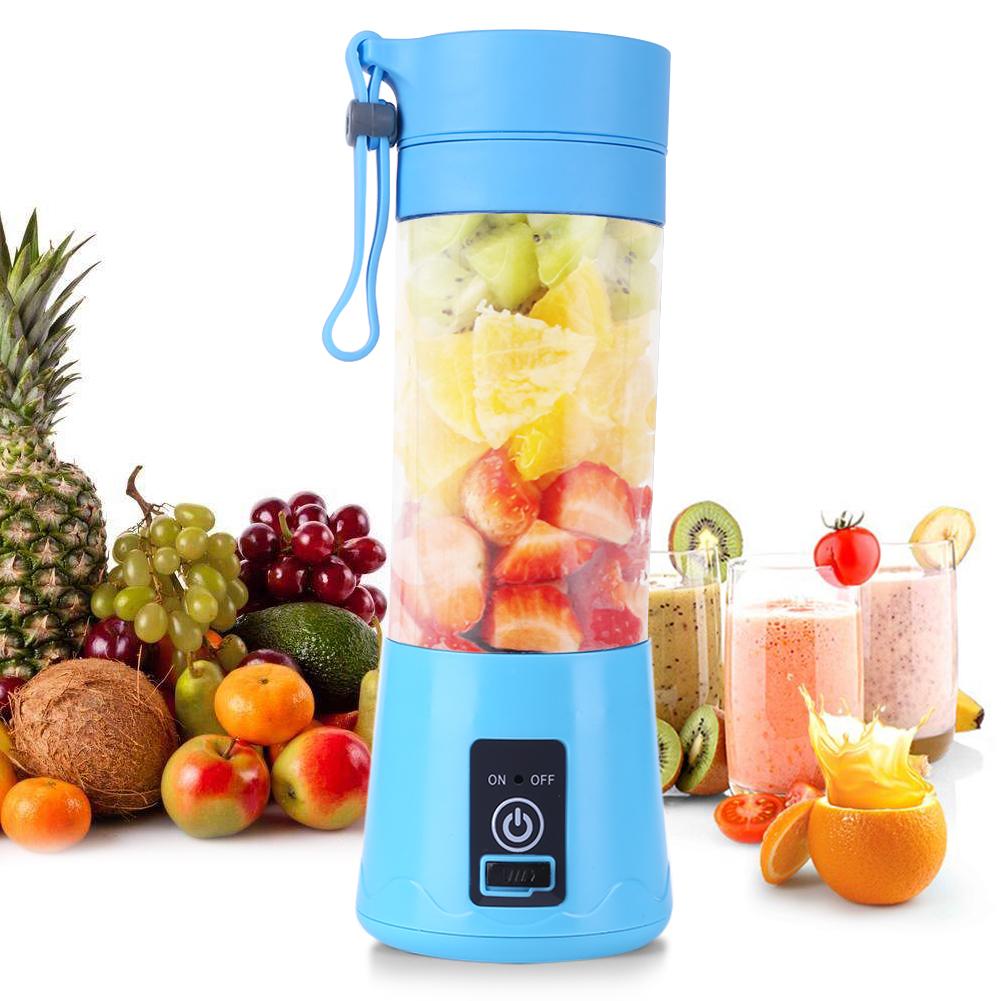 Portable Blender Cordless 6 Blade Powerful Blender 20000 RPM USB Rechargeable Great For Healthy Smoothies