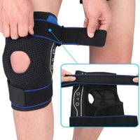 Knee Brace with Side Stabilizers for Support & Stability