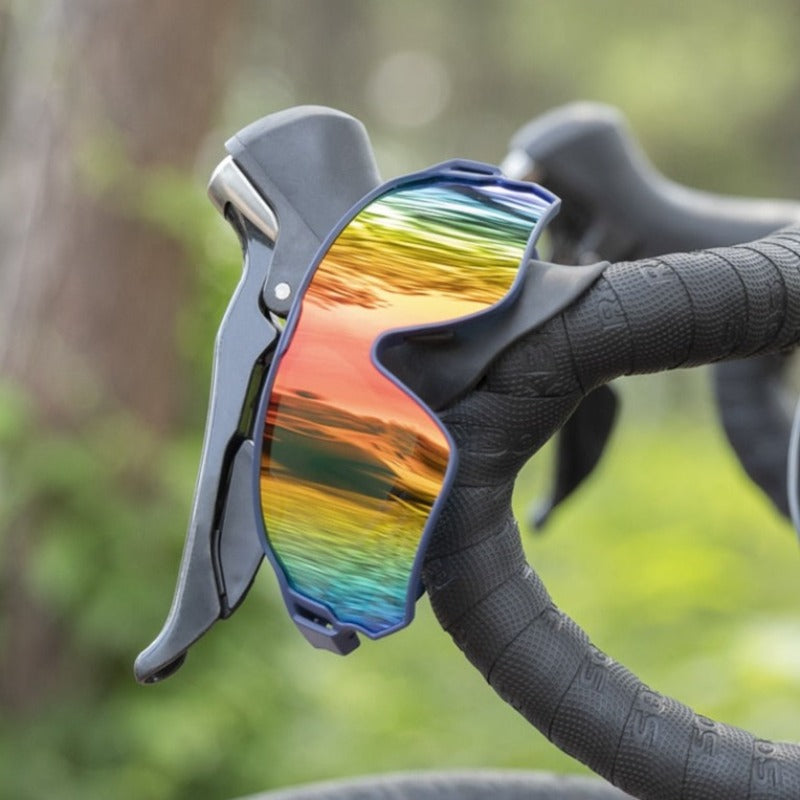 Polarized Sunglasses UV400 Protection Includes Prescription Frame for Cycling and Sports