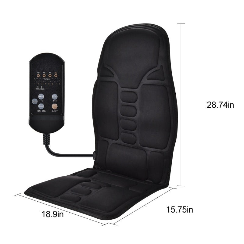Massage Chair With Heat For Home, Car Or Office With Heat For Neck Lumbar Legs And Back