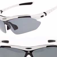 Polarized Sports Prescription Frame Sunglasses with 5 Interchangeable Lenses With UV400 Protection-Bike Accessories-Fit Sports 