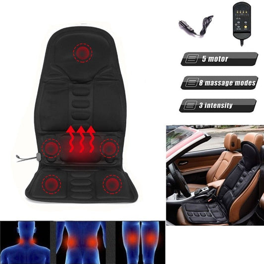 Massage Chair Cushion With Heat for Home, Car & Office