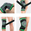 Pair Knee Supports Knee Compression Sleeves Alleviate Knee Pain Joint Pain Arthritis Running Fitness Elastic Wrap Knee Brace Unisex-Body Support-Fit Sports 