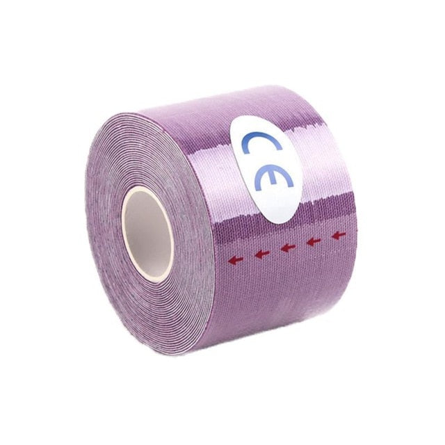 Kinesiology Tape 16 Ft Cotton Elastic Kinesiology Therapeutic Athletic Tape Sizes 1 / 1.5 / 2 / 3 / 4 inch-Fitness Accessories-Fit Sports 