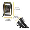Bike Phone Bag Phone Holder Extra Storage Waterproof For Bike Fits 6.5