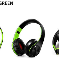 Bluetooth Headphones Wireless Headset with Microphone FM Radio MP3 Player Noise Cancelation Soft Comfortable-Bluetooth Headphones & Accessories-Fit Sports 