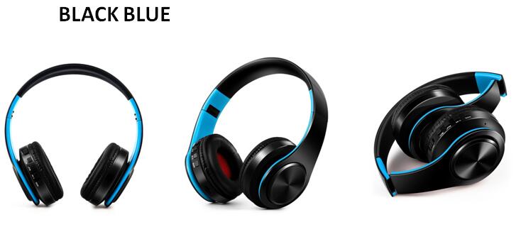 Bluetooth Headphones Wireless Headset with Microphone FM Radio MP3 Player Noise Cancelation Soft Comfortable-Bluetooth Headphones & Accessories-Fit Sports 