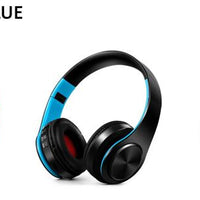 Bluetooth Headphones Wireless Headset with Microphone FM Radio MP3 Player Noise Cancelation Soft Comfortable-Bluetooth Headphones & Accessories-Fit Sports 