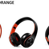 Bluetooth Headphones Wireless Headset with Microphone FM Radio MP3 Player Noise Cancelation Soft Comfortable-Bluetooth Headphones & Accessories-Fit Sports 