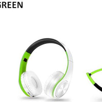Bluetooth Headphones Wireless Headset with Microphone FM Radio MP3 Player Noise Cancelation Soft Comfortable-Bluetooth Headphones & Accessories-Fit Sports 