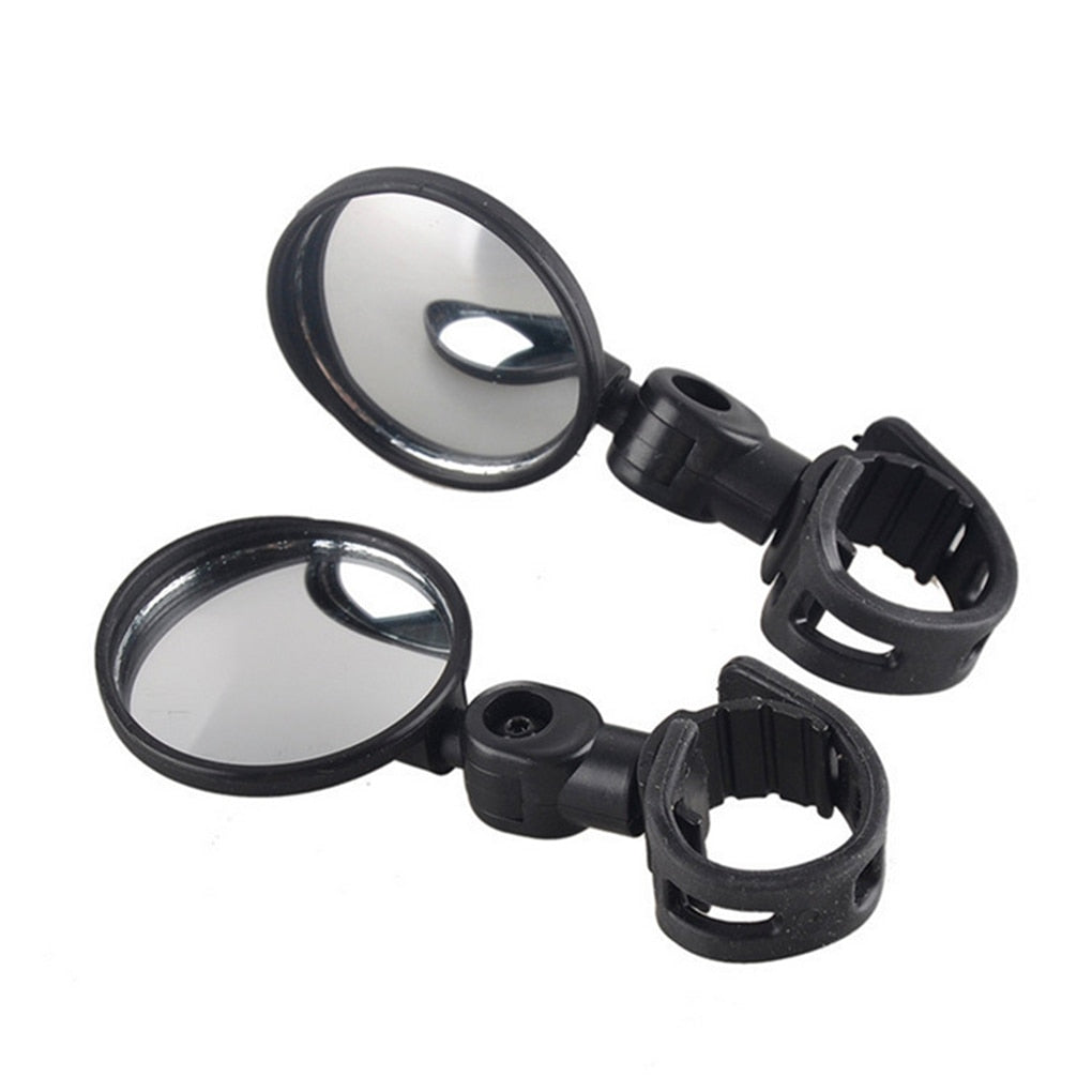 Universal Bike Mirror Easy Installation Rotate 180 Degree Fits Handle size From .59" To 1.37" Bicycle Accessories Rearview Mirror-Bike Accessories-Fit Sports 