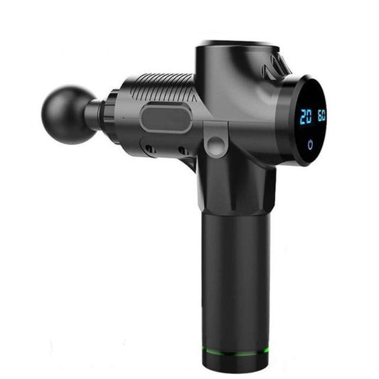 Massage Gun 30 Speeds 6 Heads Super Quiet Brushless Motor