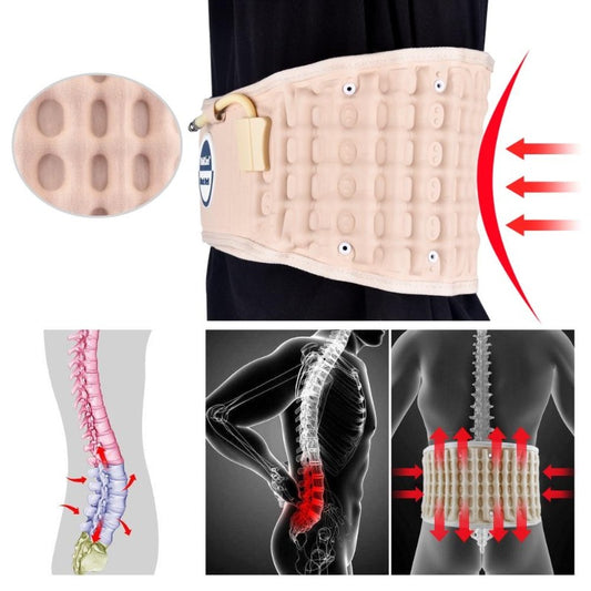 Adjustable Lumbar Support Belt with Air Support – Back Comfort Wrap