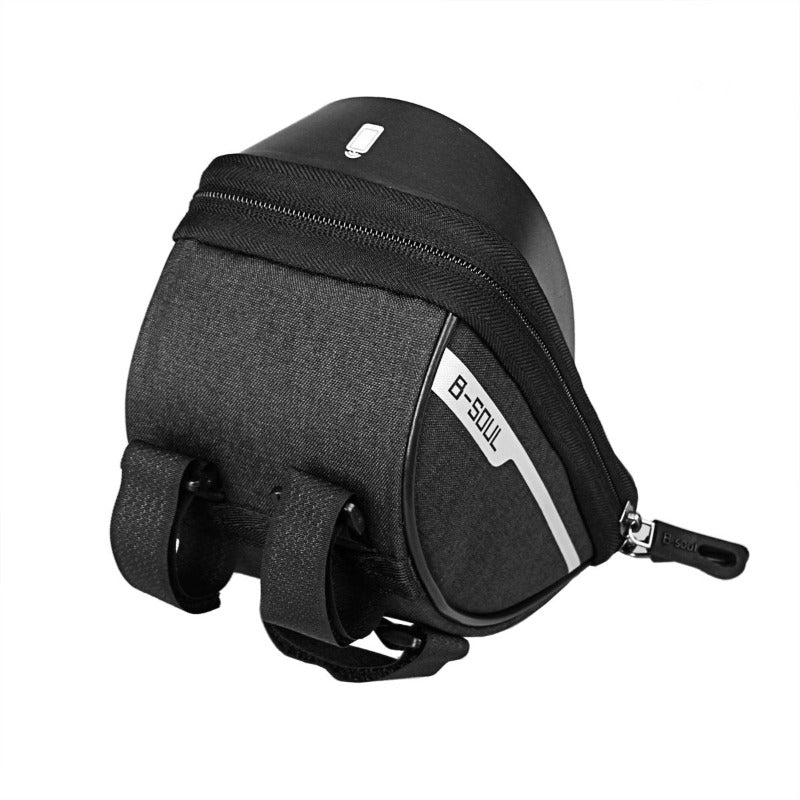 Bike Phone Bag Phone Holder Extra Storage Waterproof For Bike Fits 6.5" iPhone 11 Pro Max S10 Plus Or Smaller-Bike Accessories-Fit Sports 