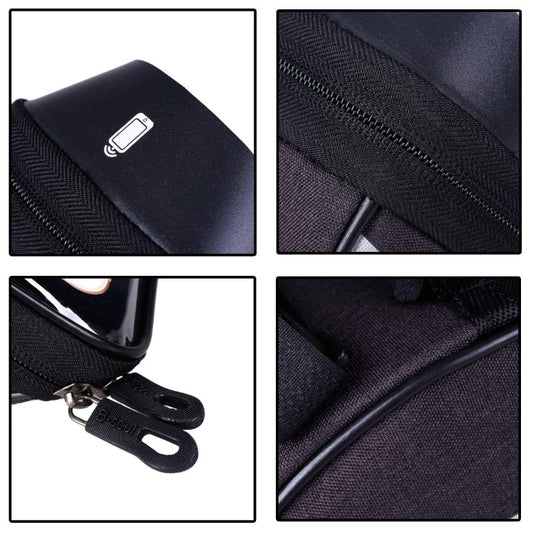 Bike Phone Bag Phone Holder Extra Storage Waterproof For Bike Fits 6.5" iPhone 11 Pro Max S10 Plus Or Smaller-Bike Accessories-Fit Sports 