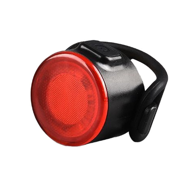 Bike Light Mini LED Bicycle Tail Light And Bike Head Light USB Chargeable Waterproof Safety Warning Cycling Light-Bike Accessories-Fit Sports 