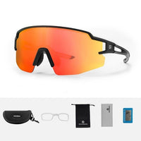 Polarized Sports Prescription Frame Sunglasses with 5 Interchangeable Lenses With UV400 Protection-Bike Accessories-Fit Sports 