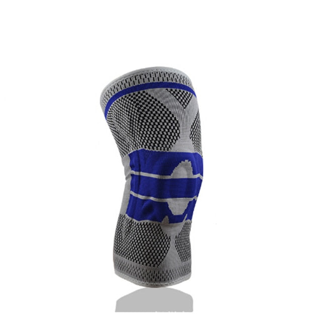 Knee Brace Compression Sleeves With Side Stabilizers and Gel Pads