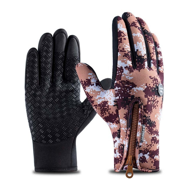 Winter Gloves Insulated Water Resistant Touchscreen Great For Driving Cycling Skiing Camping Hiking Unisex