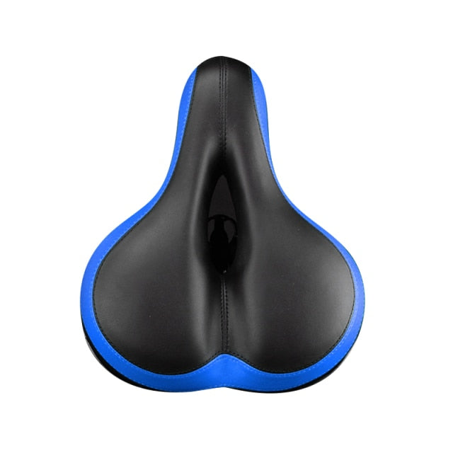Most Comfortable Bike Seat With Memory Foam Waterproof Bike Saddle Universal Fit Shock Absorbing Including Reflective Band Unisex-Bike Accessories-Fit Sports 