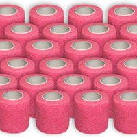 24 Pack Self Adherent Bandage Wrap 2 Inches X 5 Yards Bandage Tape First Aid Tape Self Adhesive Athletic Sports Bandage-Fitness Accessories-Fit Sports 