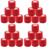 24 Pack Self Adherent Bandage Wrap 2 Inches X 5 Yards Bandage Tape First Aid Tape Self Adhesive Athletic Sports Bandage-Fitness Accessories-Fit Sports 