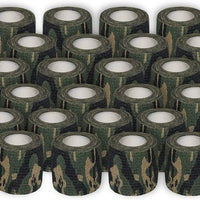 24 Pack Self Adherent Bandage Wrap 2 Inches X 5 Yards Bandage Tape First Aid Tape Self Adhesive Athletic Sports Bandage-Fitness Accessories-Fit Sports 