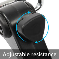 Portable Under Desk Mini Stationary Fitness Bike Indoor Exercise Pedal Bike for Arms Legs