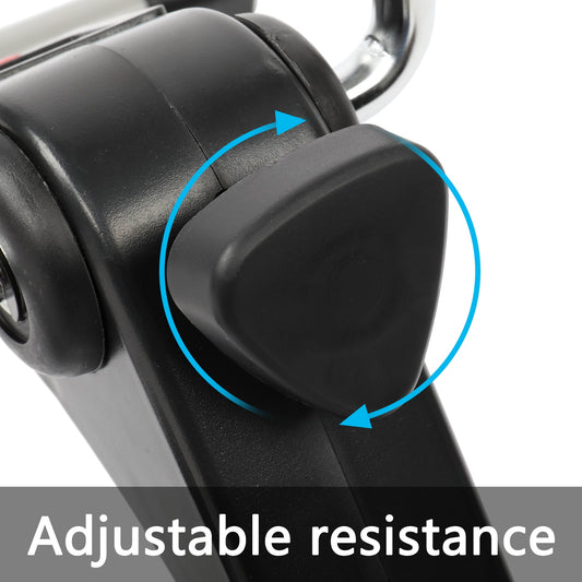 Portable Under Desk Mini Stationary Fitness Bike Indoor Exercise Pedal Bike for Arms Legs