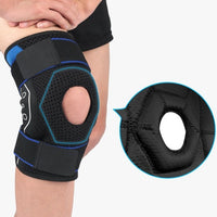 Knee Brace with Side Stabilizers for Support & Stability