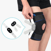 Knee Brace with Side Stabilizers for Support & Stability