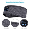 Soft Comfortable Sleeping Headband Bluetooth Eye Mask Wireless Bluetooth 5.0 Music Travel Handsfree Sleeping Mask Mp3 Headset