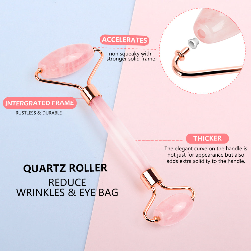 Jade Roller And Gua Sha Face Massage Roller