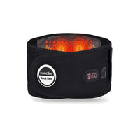 Heated Lumbar Support Belt with Vibration – Adjustable Back Wrap