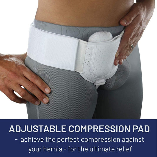 Adjustable Groin Support Belt for Left or Right Side Comfort
