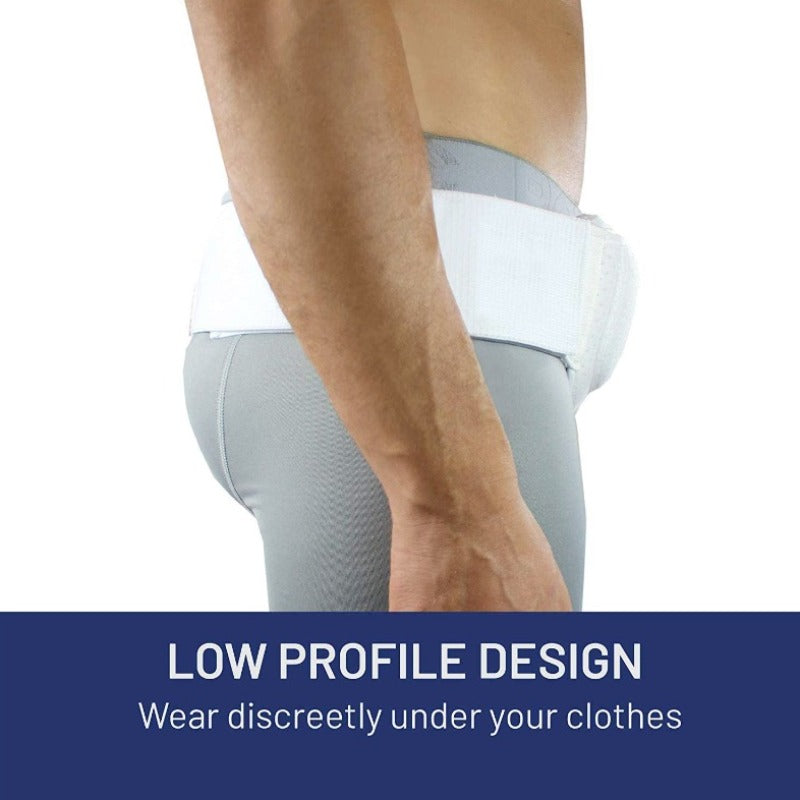 Adjustable Groin Support Belt for Left or Right Side Comfort
