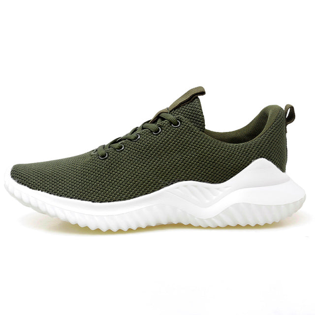 Men's Running Shoes Breathable Mesh Lace-up