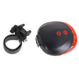 Very Bright Bike Tail Light With 2 Safety Laser Lights, 5 LED Lights And 3 Safety Warning Modes