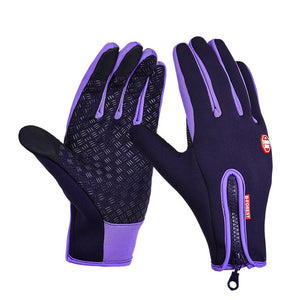 Winter Gloves Insulated Water Proof Touchscreen Great For Driving Cycling Skiing Camping Hiking Unisex-Bike Accessories-Fit Sports 