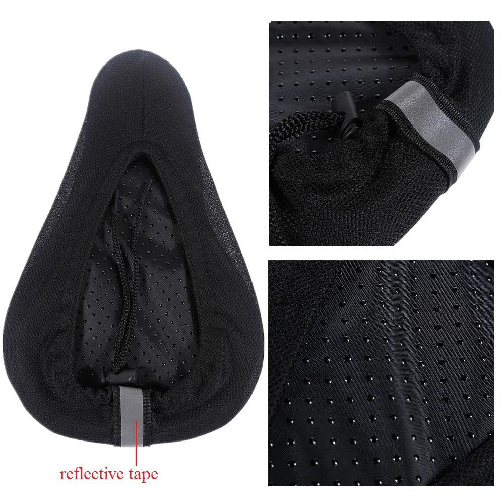 Comfortable Bike Seat Cover Ultra Soft 3D High Dense Memory Foam Bicycle Seat Cover-Bike Accessories-Fit Sports 