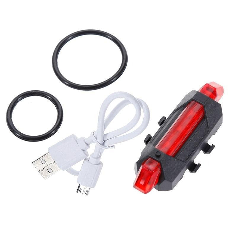 Bright LED Bike Light USB Rechargeable With Bright Tail Light Option 1000MAh lithium battery Multi Purchase Bicycle Light-Bike Accessories-Fit Sports 