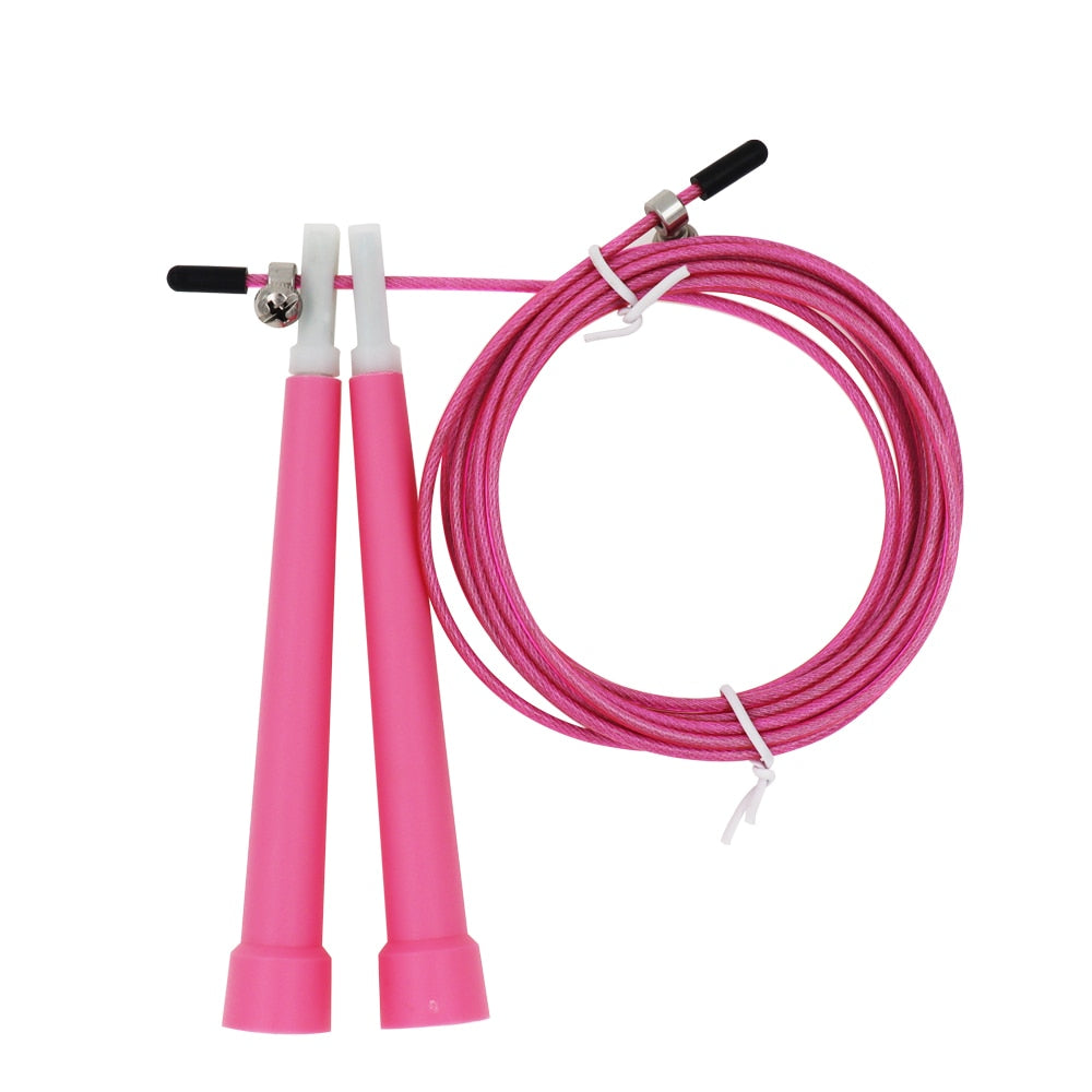 Jump Rope, Adjustable, For Fast Skipping, Great For Endurance And Staying Fit - 9.75'/3M Long-Fitness Accessories-Fit Sports 