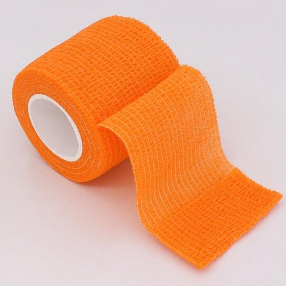 Self-Adherent Sports Bandage Wrap, Self-Adherent Tape 16 Colors, 1,2,3,4"-2.5,5,7.5,10CM Wide x 15'/4.6M-Fitness Accessories-Fit Sports 