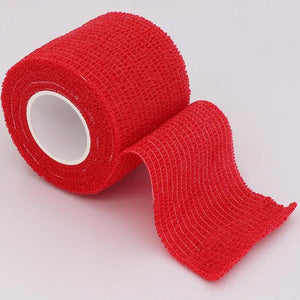 Self-Adherent Sports Bandage Wrap, Self-Adherent Tape 16 Colors, 1,2,3,4"-2.5,5,7.5,10CM Wide x 15'/4.6M-Fitness Accessories-Fit Sports 