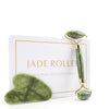 Load image into Gallery viewer, Jade Roller And Gua Sha Face Massage Roller