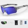 Polarized Sunglasses UV400 Protection Includes Prescription Frame for Cycling and Sports